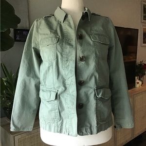 Talbots cotton jacket size Medium Petite